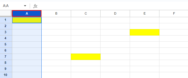 列名選択