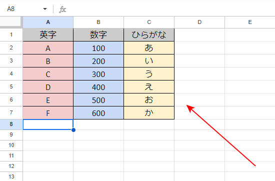 空白セルすべてを詰められた