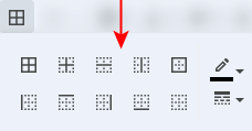 罫線の機能表示