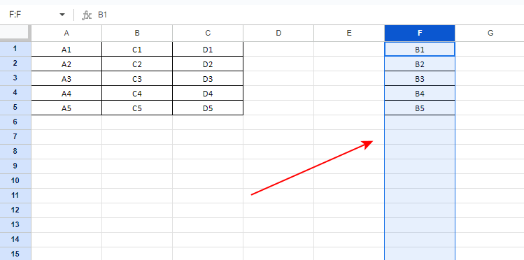 列を移動できる