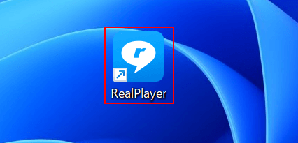 RealPlayerを起動する